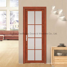 Good Quality Double Layer Glass Aluminums Casement Front Door (FT-D80)